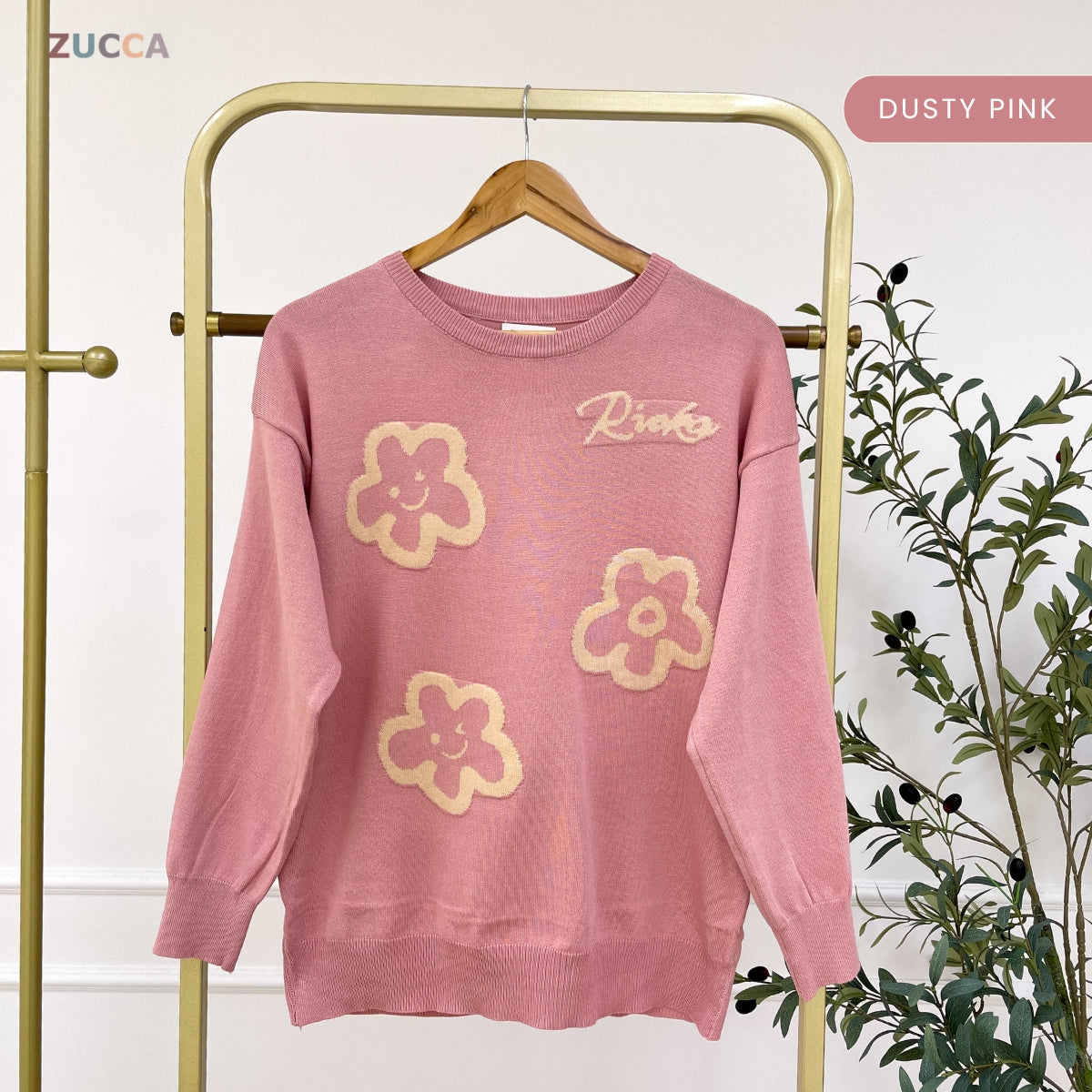 ZUCCA MARIA PEREMPUAN KASUAL KINTWEAR LONG SLEEVE - DM309