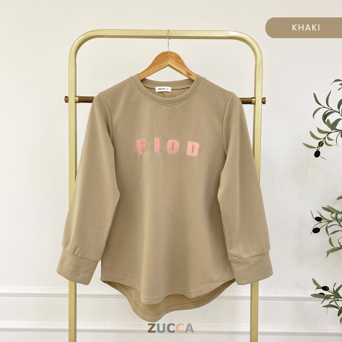 ZUCCA RIENNA WOMEN KASUAL PLAIN BLOUSE - DM310