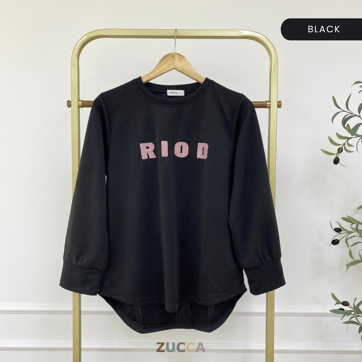 ZUCCA RIENNA WOMEN KASUAL PLAIN BLOUSE - DM310