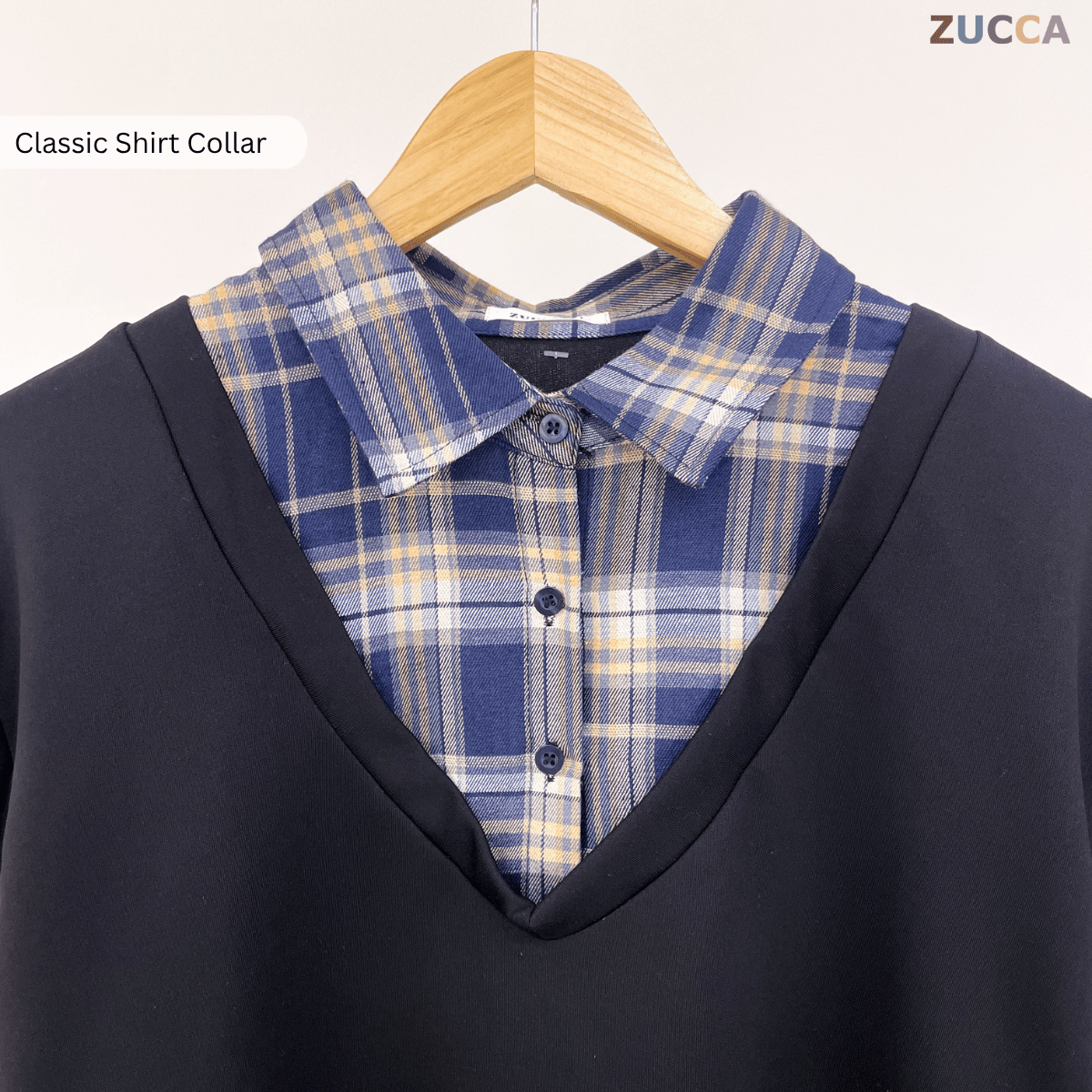 ZUCCA HALEEN WOMEN KASUAL BLOUSE KOREAN STYLE -DM312