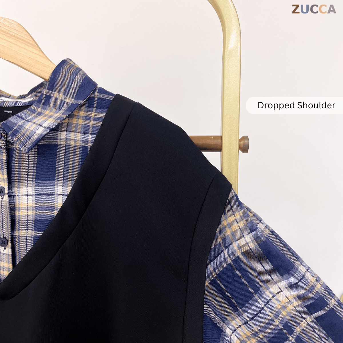 ZUCCA HALEEN WOMEN KASUAL BLOUSE KOREAN STYLE -DM312