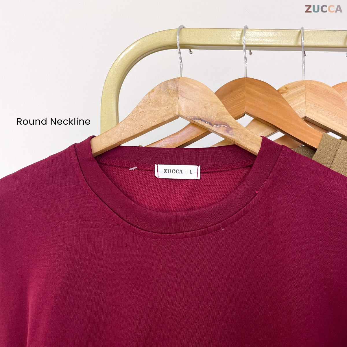 ZUCCA NELINA MODEST EMBROIDERED LONG SLEEVE WOMEN TOP - DM327