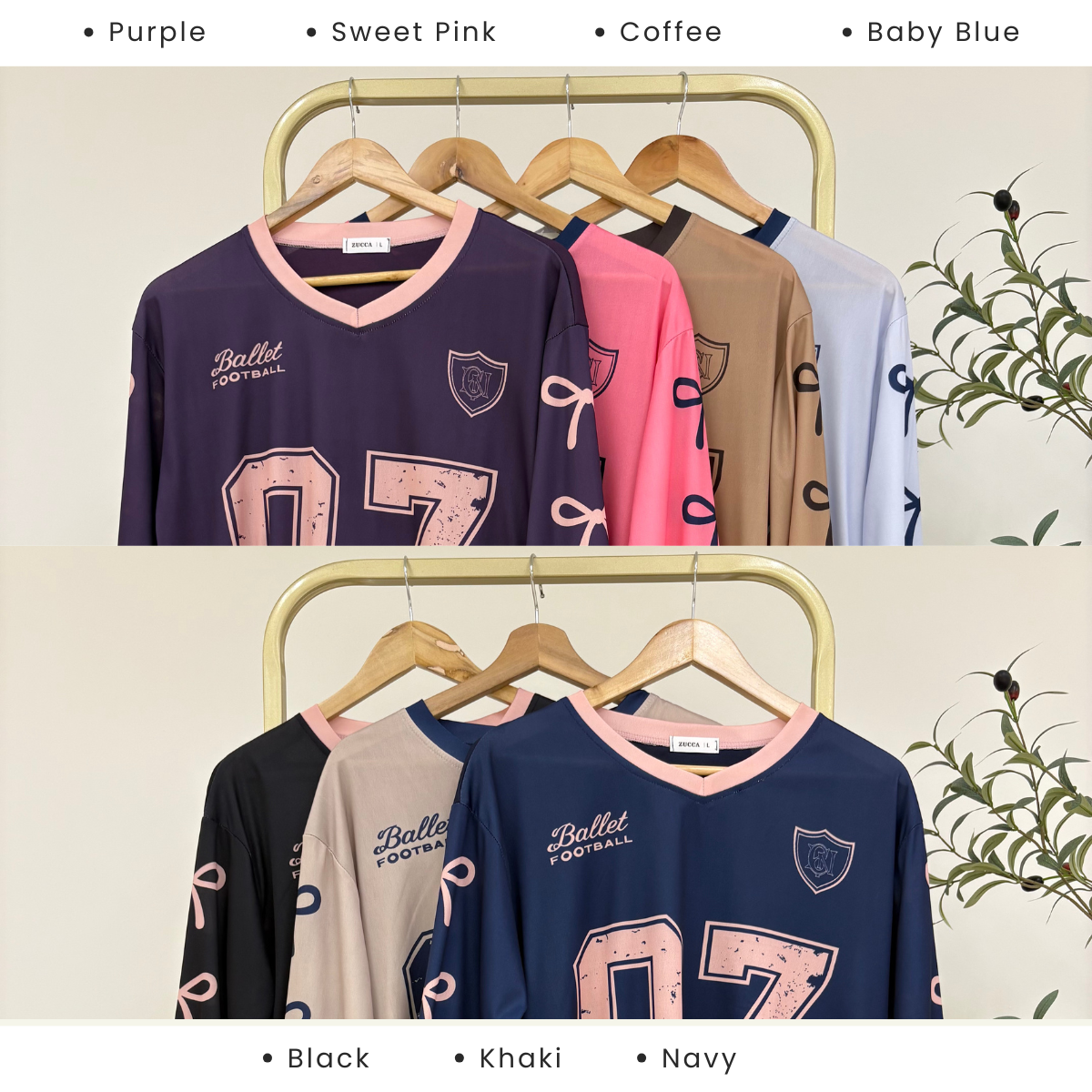 ZUCCA ELANI KASUAL MUSLIMAH BLOUSE ACTIVE WEAR - DMS1006