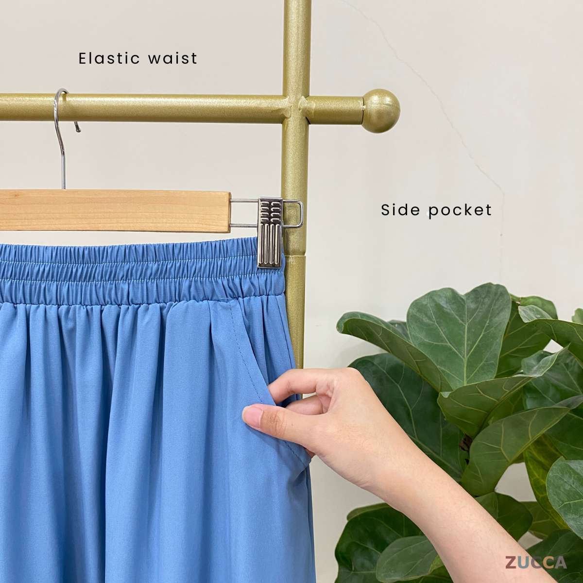 ZUCCA IRDINEE SET BAJU DAN SKIRT SULAMAN BUNGA - DMSET001