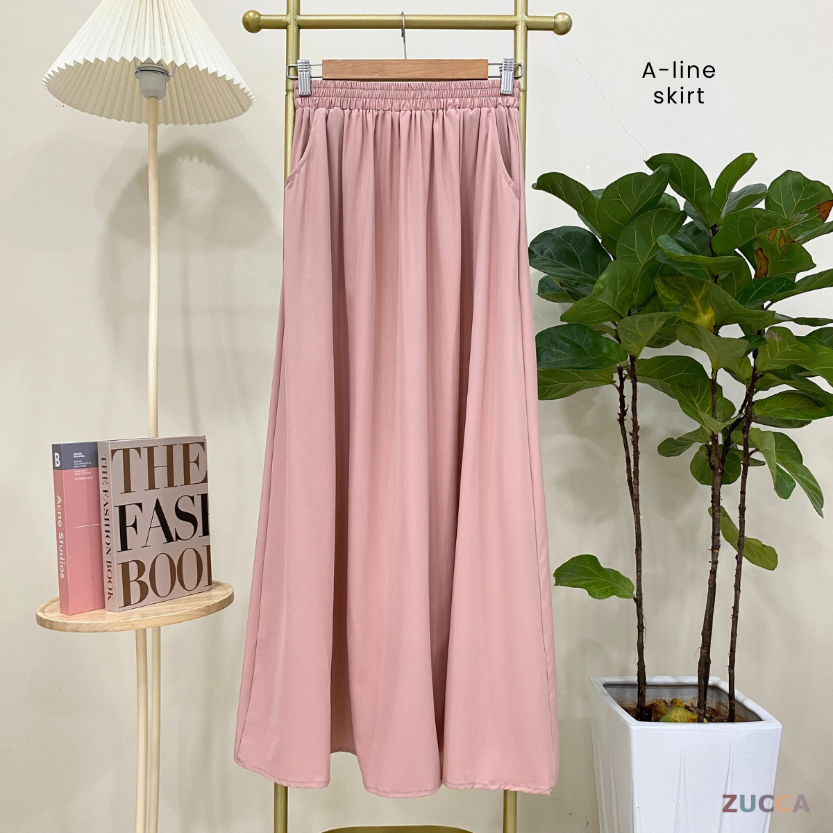 ZUCCA IRDINEE SET BAJU DAN SKIRT SULAMAN BUNGA - DMSET001