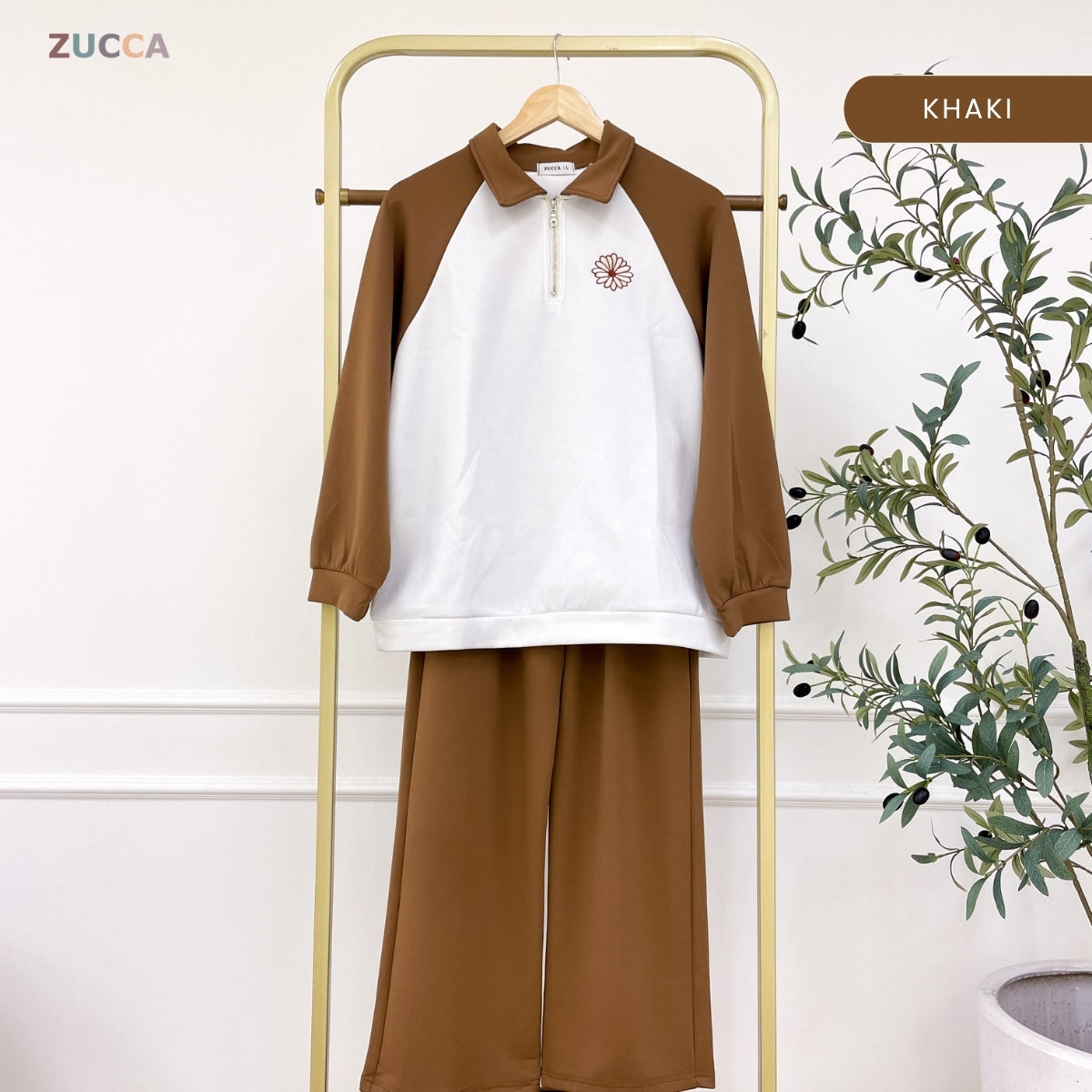 ZUCCA NICOLE WOMEN KASUAL SET SWEATSHIRT PANTS - DMSET010