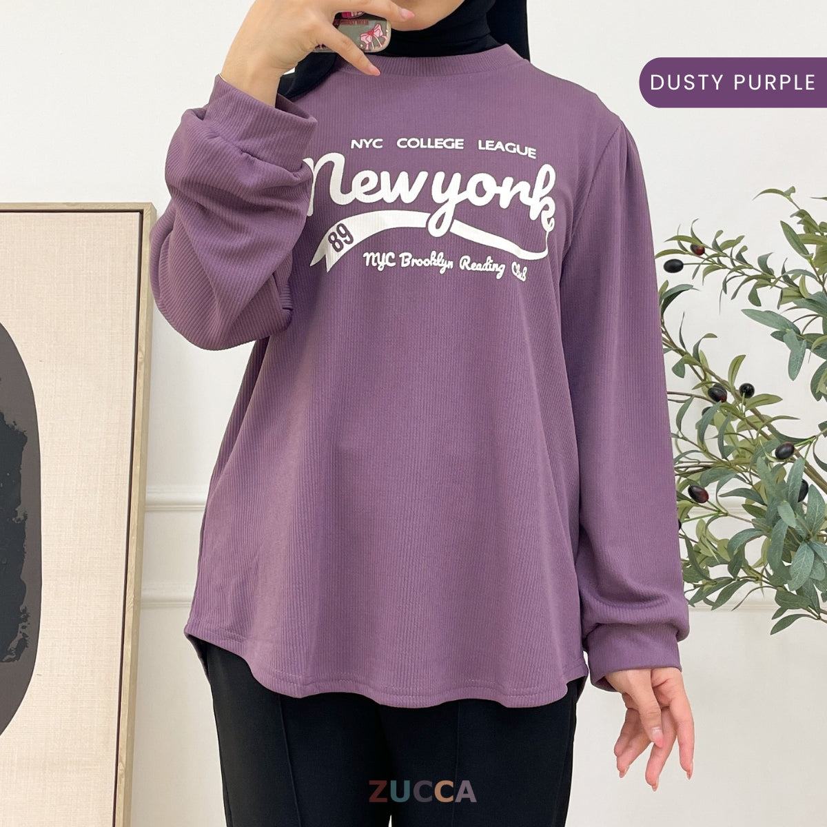 ZUCCA DALINIA CASUAL PRINT SHIRT - DM141