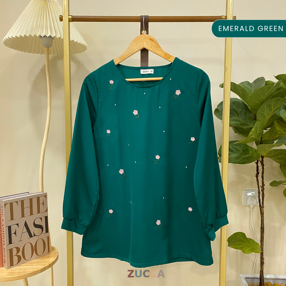 ZUCCA BRINA FLORAL PRINT WOMEN BLOUSE - MA016