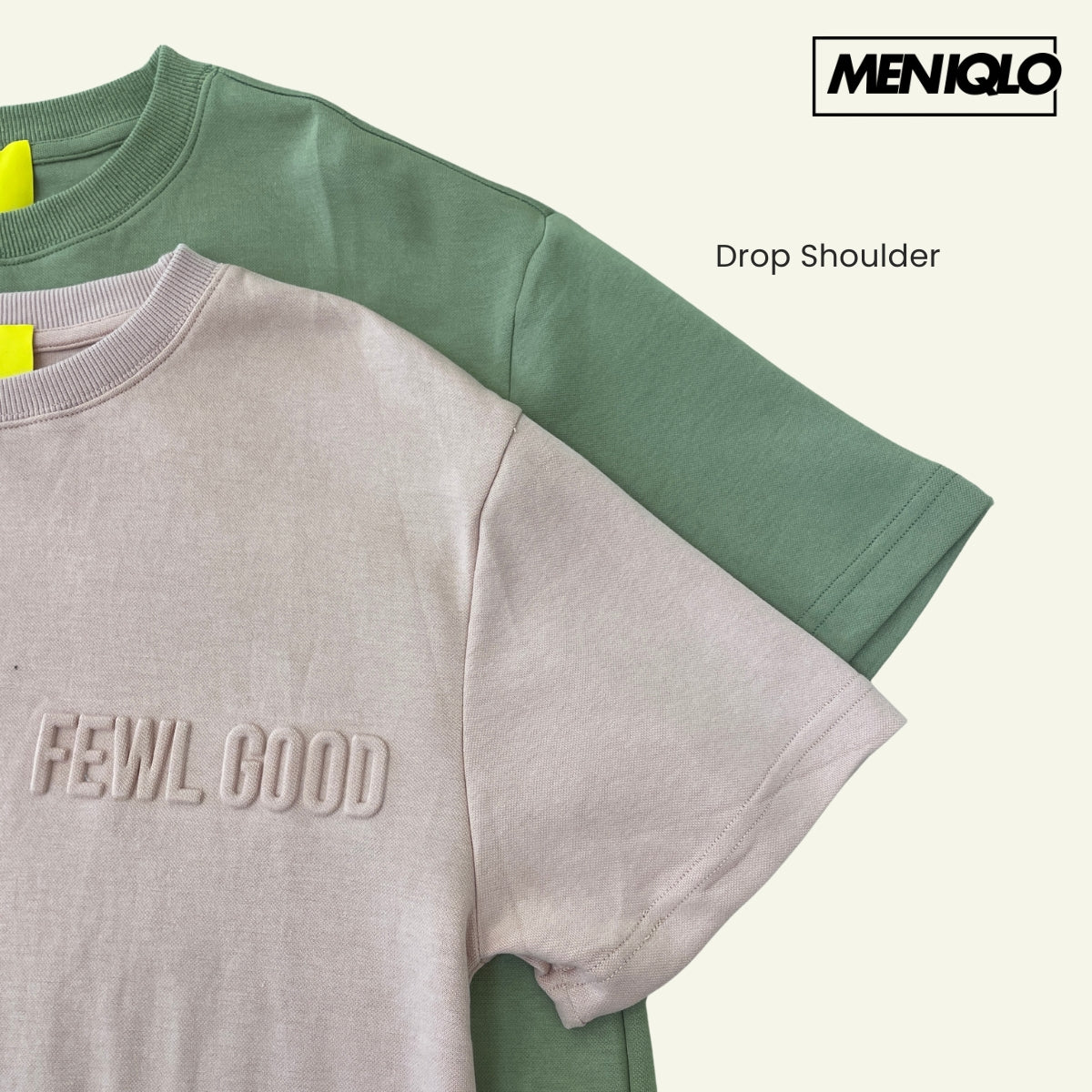 MENIQLO DANIEL GOOD OVERSIZED TEE SHORT SIZE - FGD01BC23