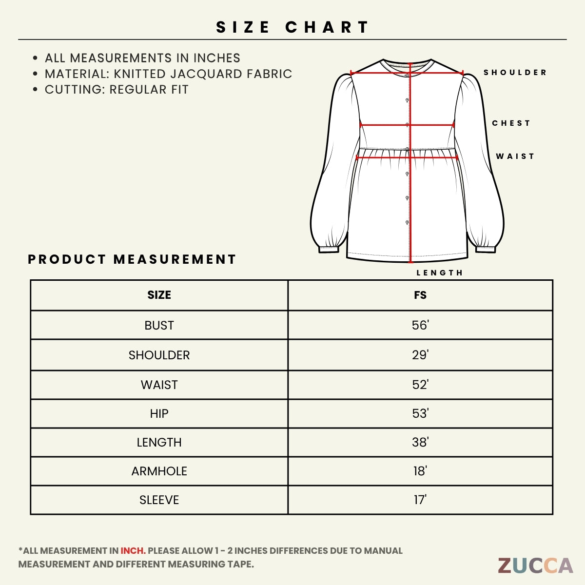 ZUCCA FRIDA WOMEN FLOWER ABSTRACT WAVE KNIT SWEATER - GC003 (B1068)