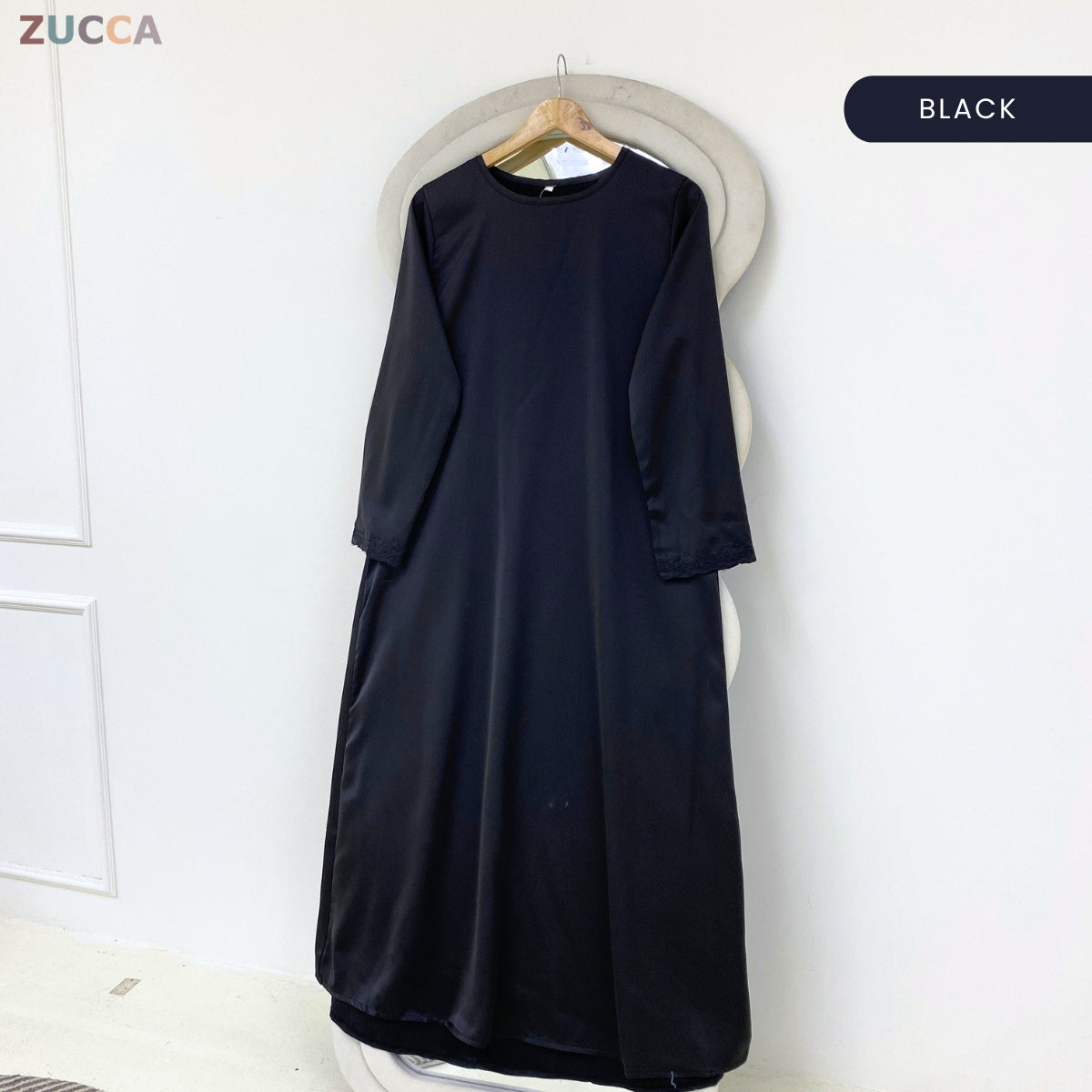 ZUCCA FAIRA ELEGANT KASUAL WOMEN A-LINE MODEST DRESS - GC004 (KT1047)