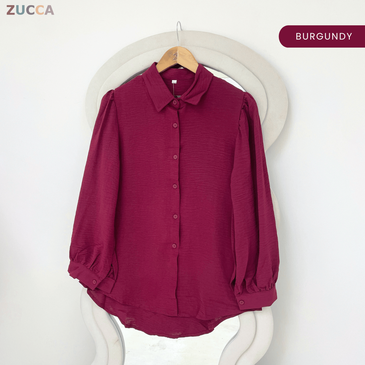 ZUCCA ARALYN TEXTURED CASUAL SHIRT -GC029(KS408-22B)