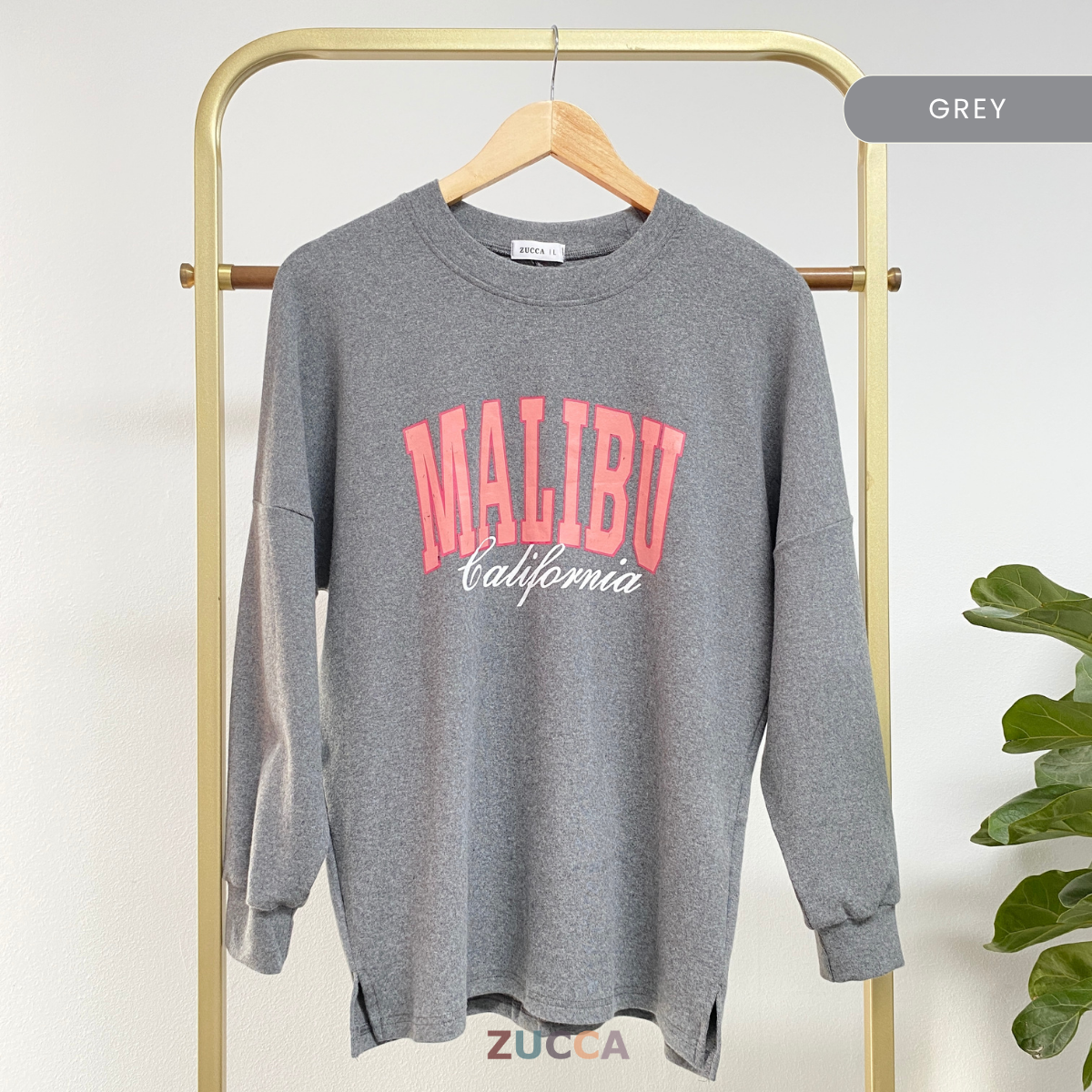 ZUCCA MELANIE KEMEJA GRAFIK KASUAL - MA054