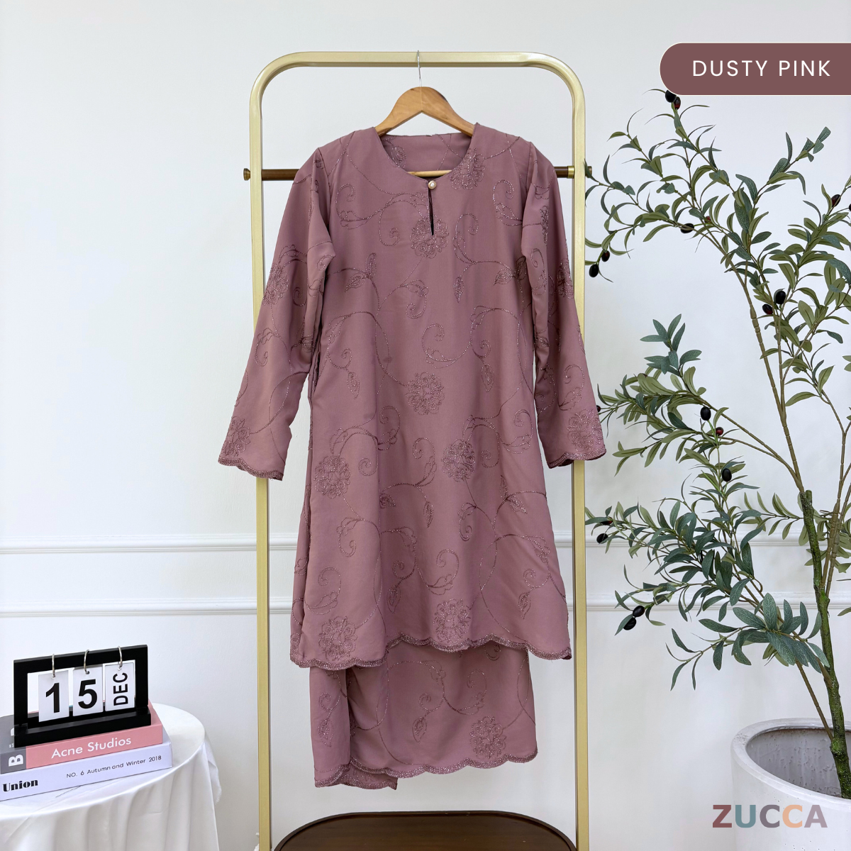 ZUCCA FELISHA KURUNG ORGANZA WITH SEQUIN - H034