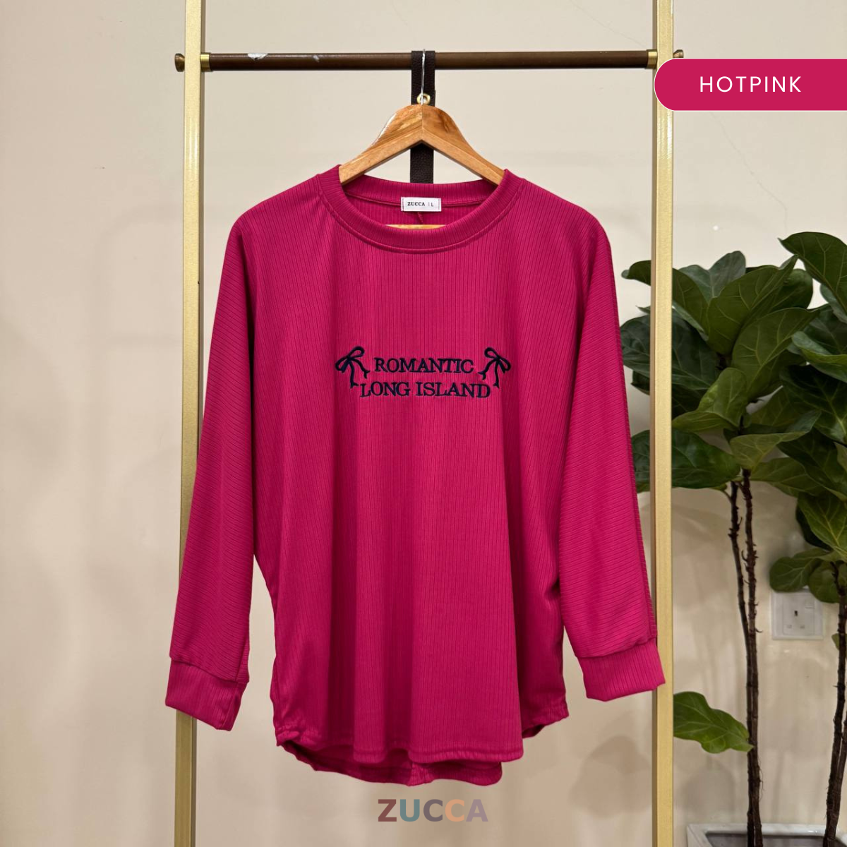 ZUCCA ATINA EMBROIDERY CASUAL WOMEN BLOUSE - DM257