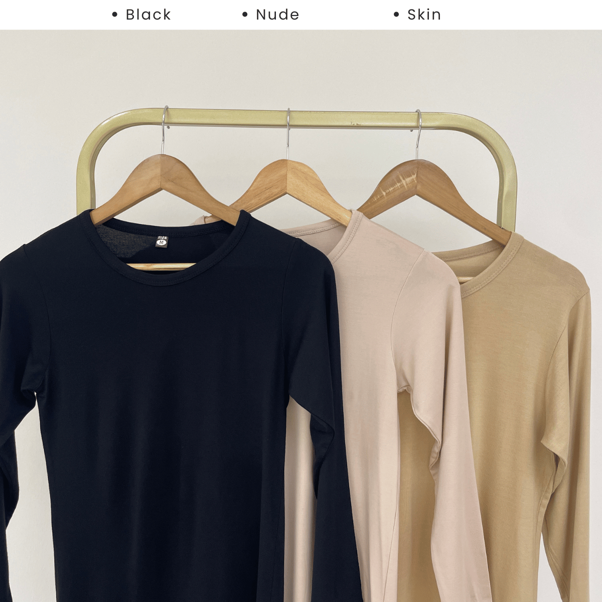 ZUCCA LUCIA ESSENTISAL LONG SLEEVE INNER - IN001