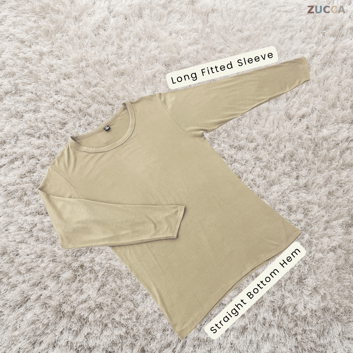 ZUCCA LUCIA ESSENTISAL LONG SLEEVE INNER - IN001