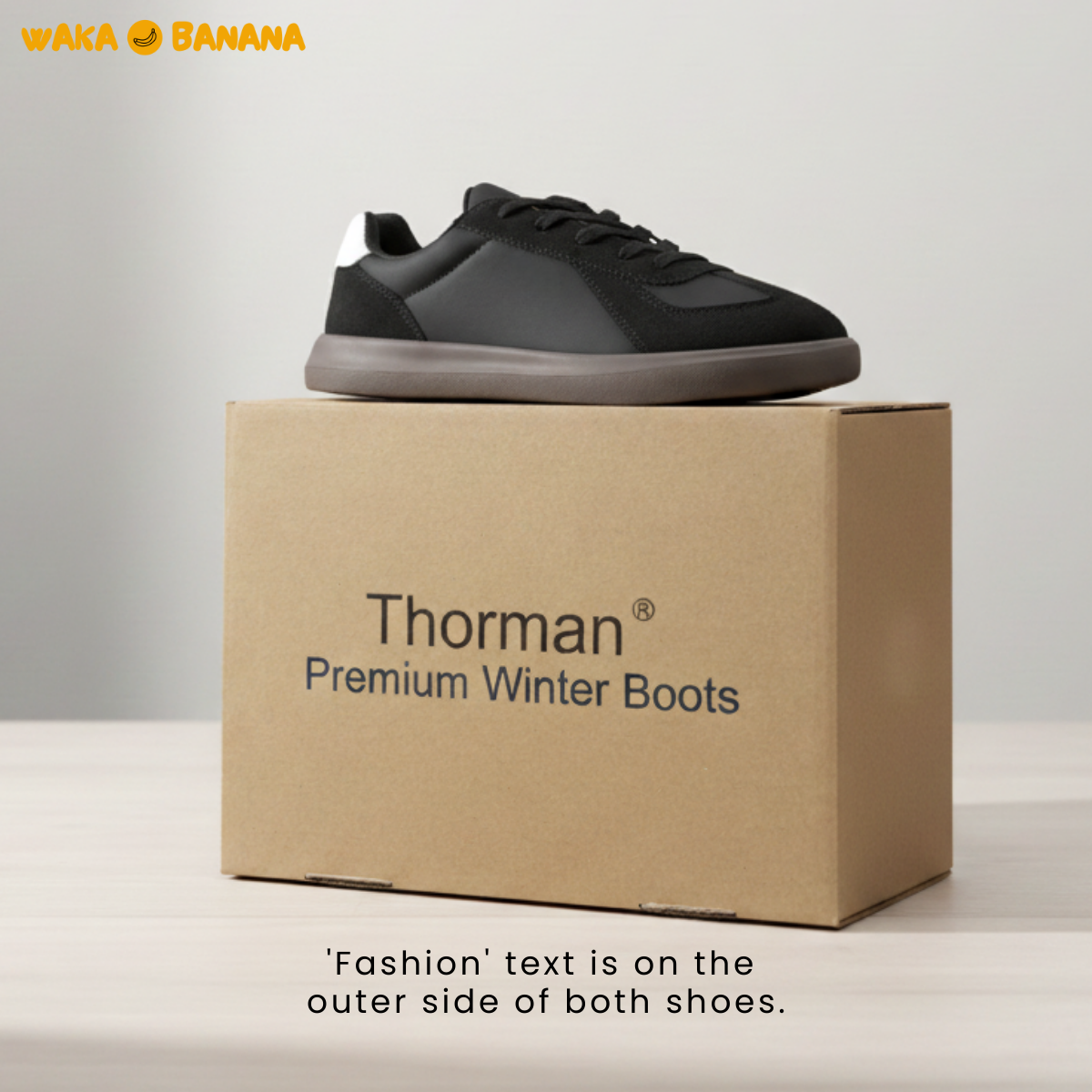 WAKA BANANA ETHAN MODERN COMFORT CASUAL SNEAKER FOR MAN - JQM001