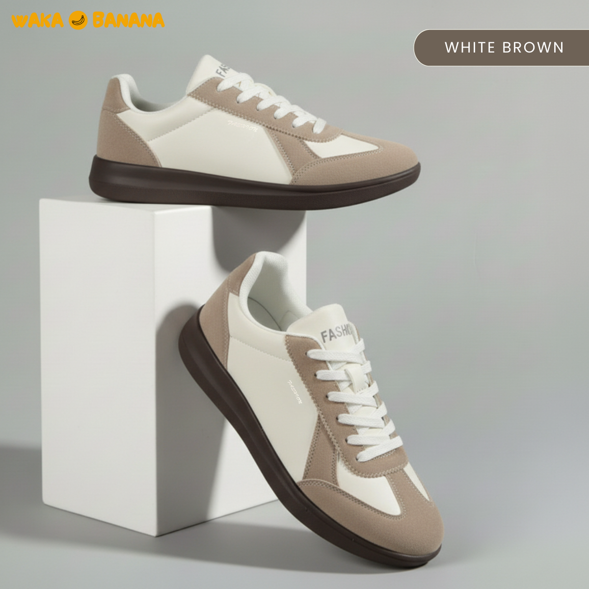 WAKA BANANA ETHAN MODERN COMFORT CASUAL SNEAKER FOR MAN - JQM001