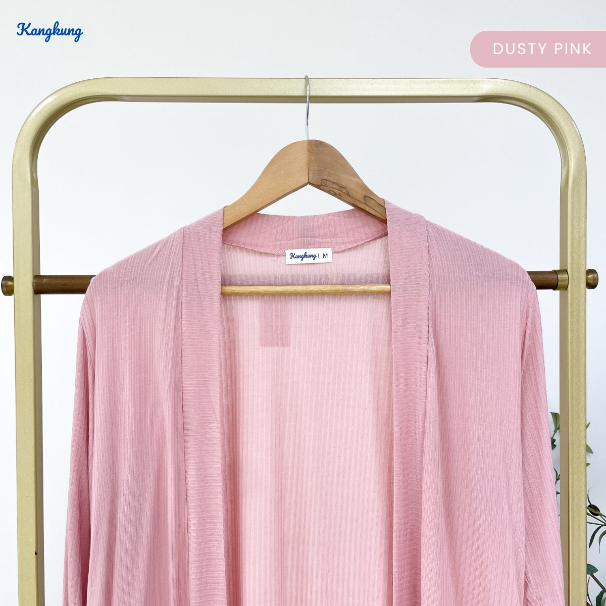 KANGKUNG LINIE KARDIGAN TERBUKA KASUAL & SELESA – KK103