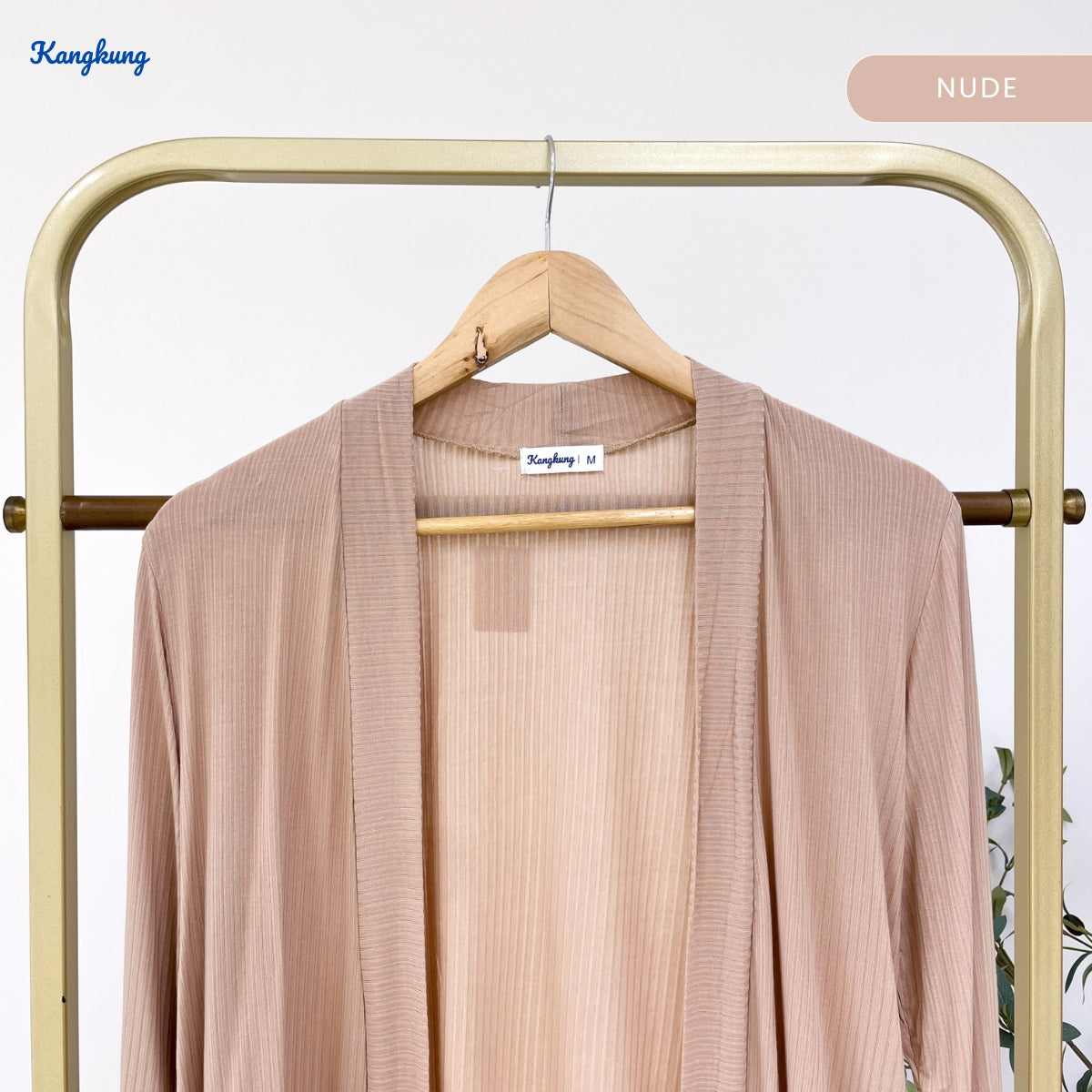 KANGKUNG LINIE KARDIGAN TERBUKA KASUAL & SELESA – KK103