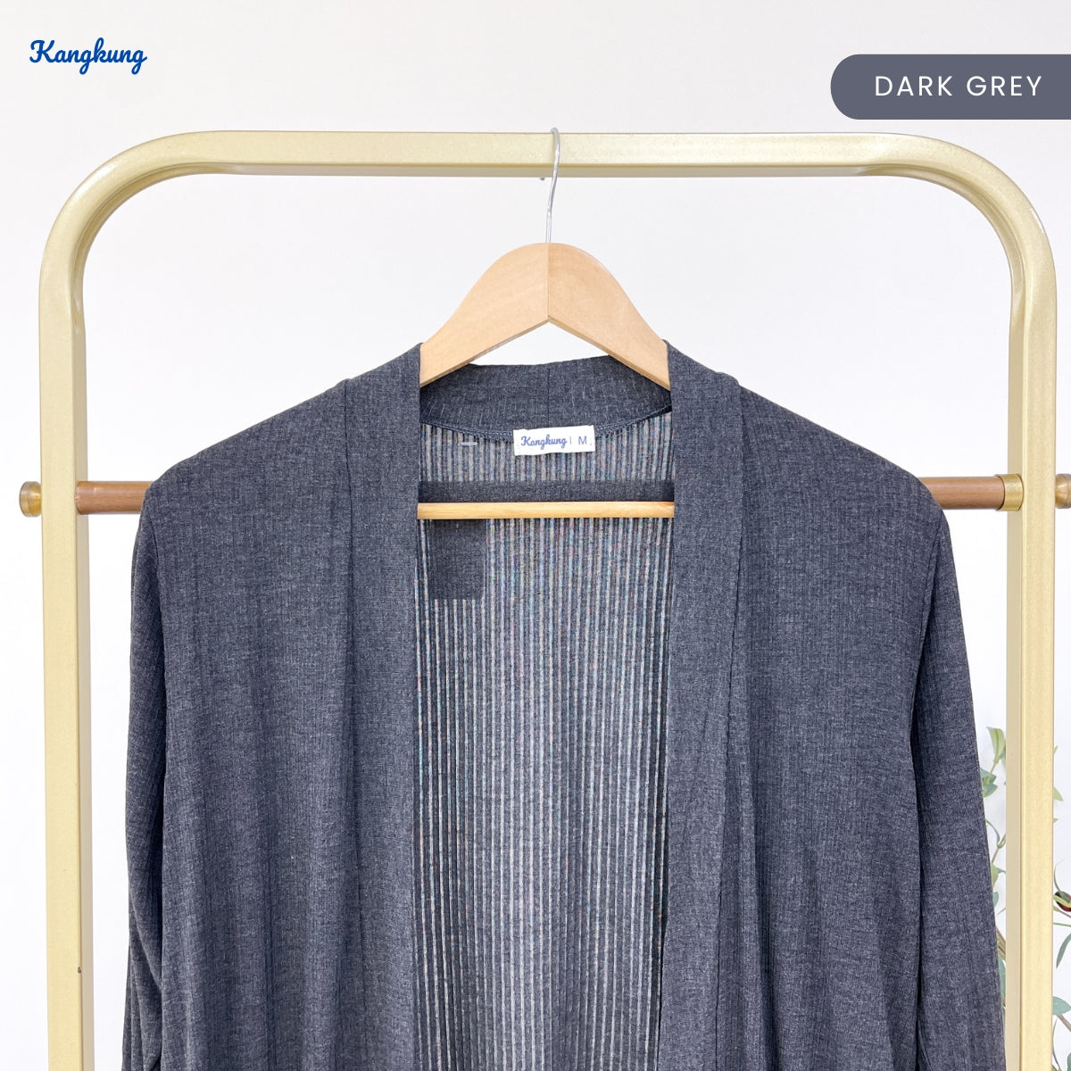 KANGKUNG LINIE KARDIGAN TERBUKA KASUAL & SELESA – KK103