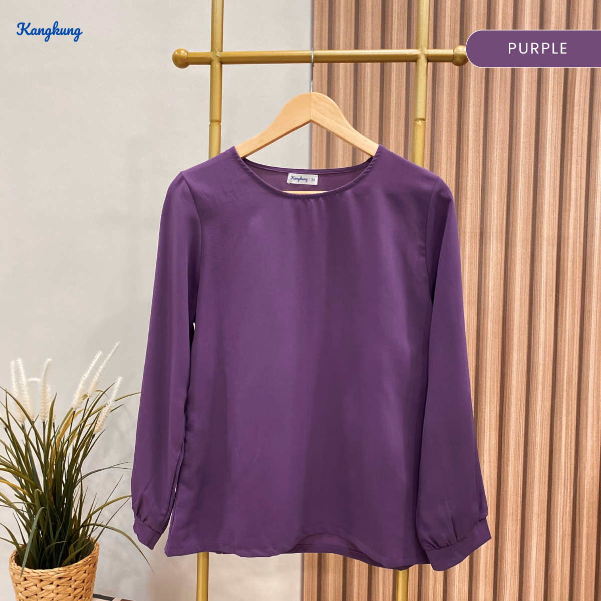 KANGKUNG FIRZA BLOUSE WANITA CORAK BUNGA – KK105