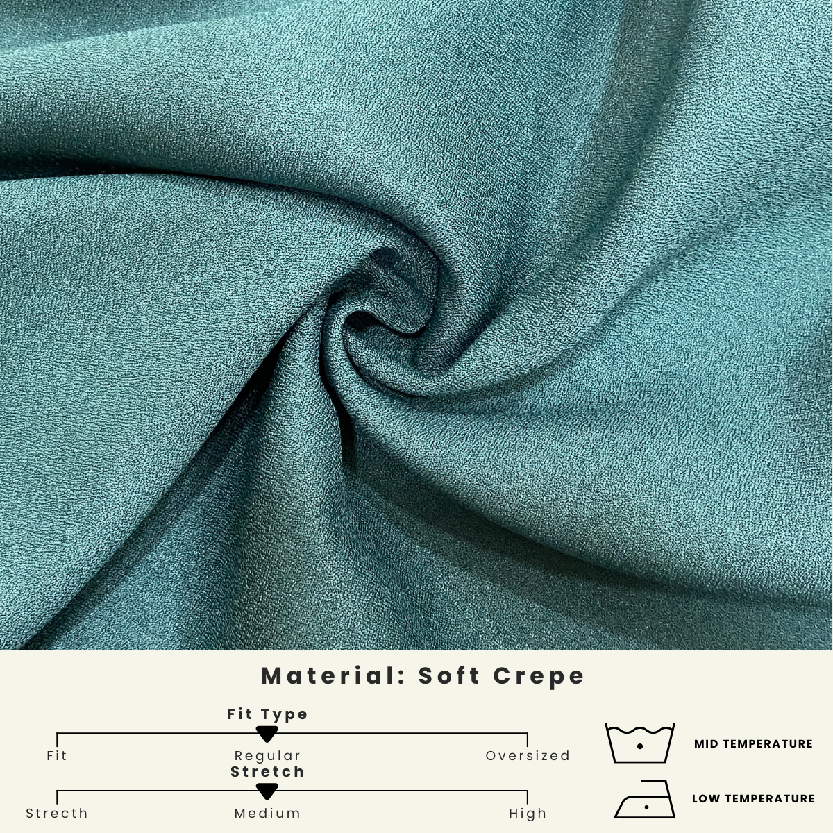 KANGKUNG MEIKA BLOUS KASUAL WANITA CREPE LEMBUT – KK110