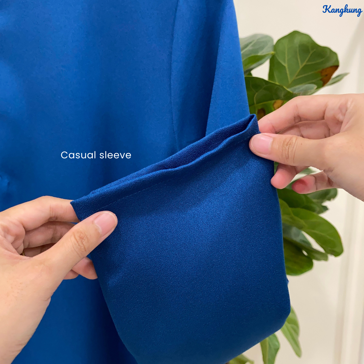 KANGKUNG MISTY BLOUS KASUAL ZIP BERGAYA – KK111