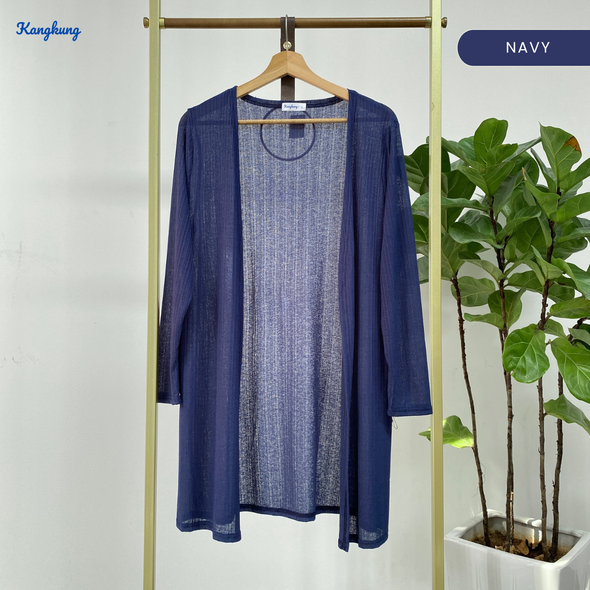 KANGKUNG EVITA CARDIGAN BUKA RIB KNIT – KK114