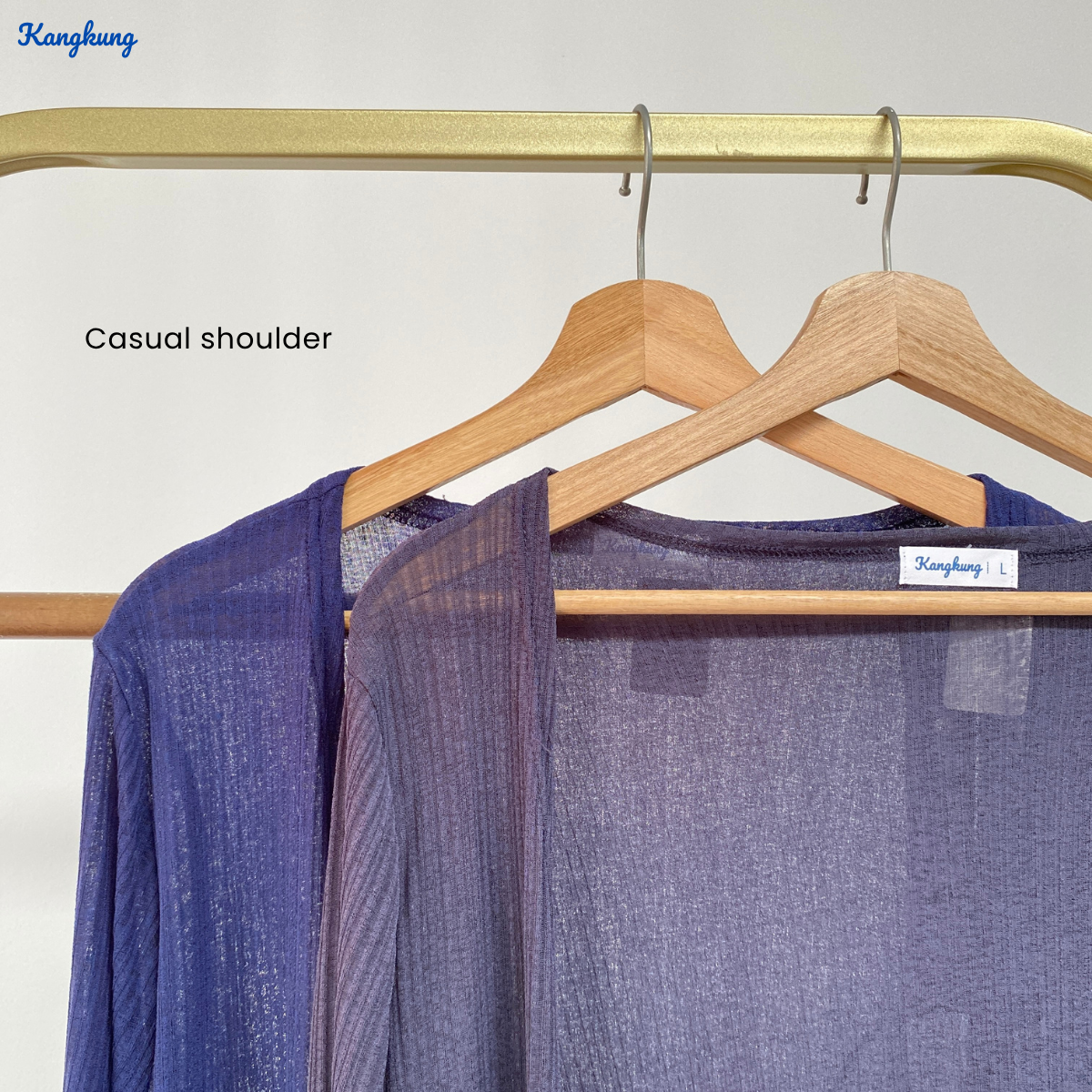 KANGKUNG EVITA CARDIGAN BUKA RIB KNIT – KK114