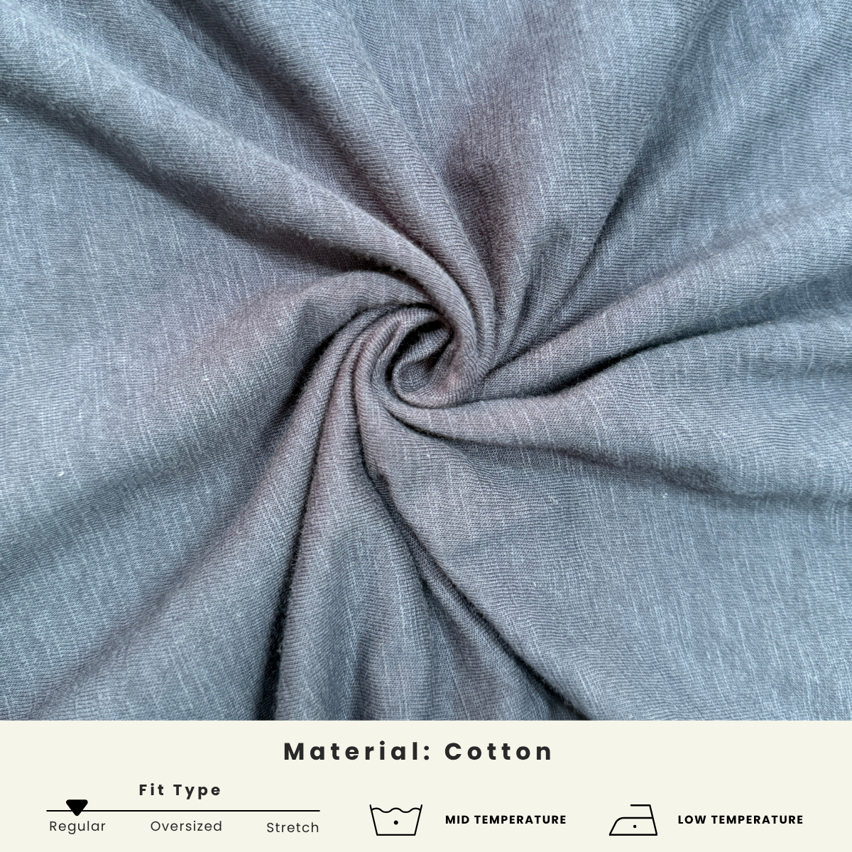 KANGKUNG AUDRA KEMEJA KAPAS ASAS LENGAN PANJANG - KK116