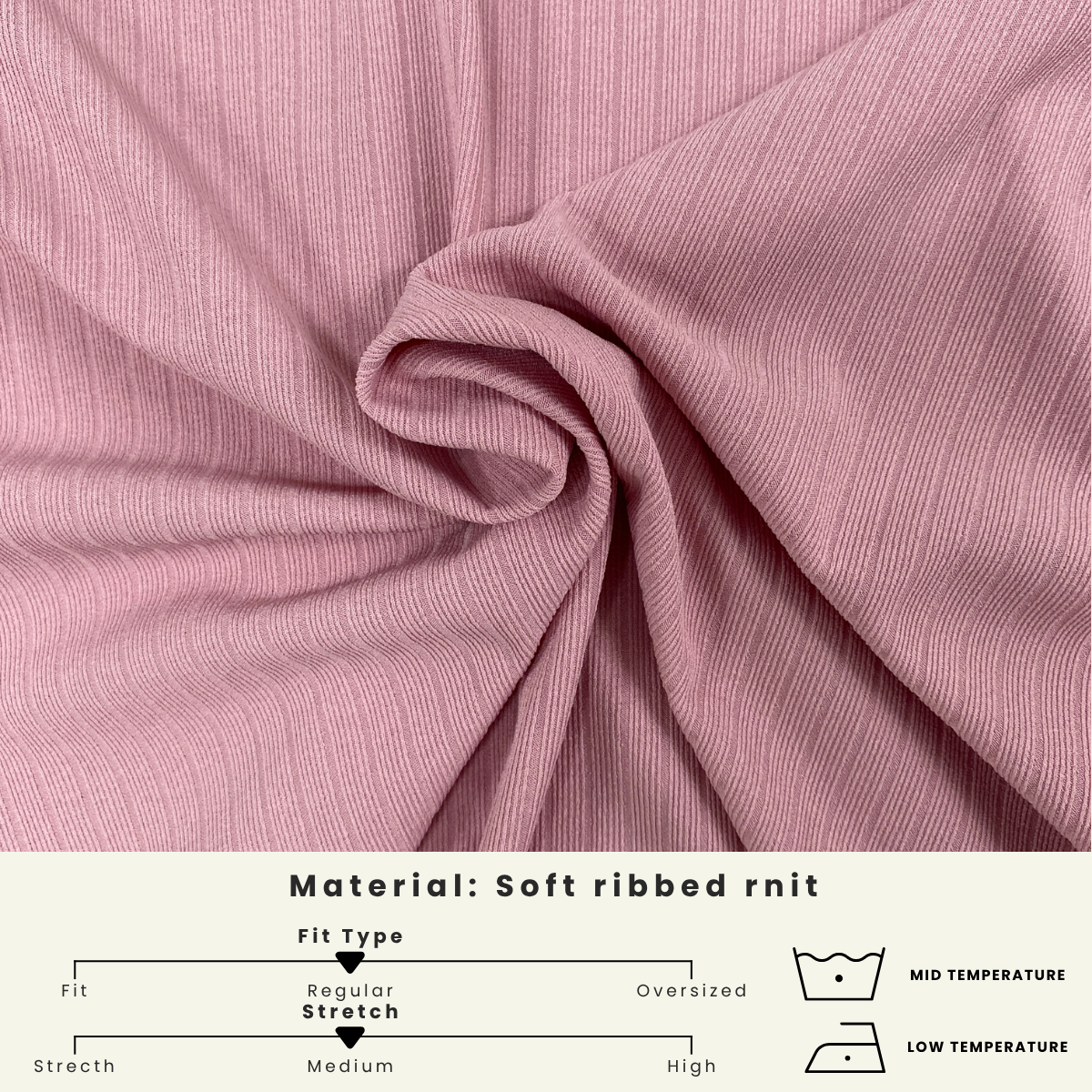 KANGKUNG AYU BLOUSE KASUAL MODEN RIBBED KNIT - KK118