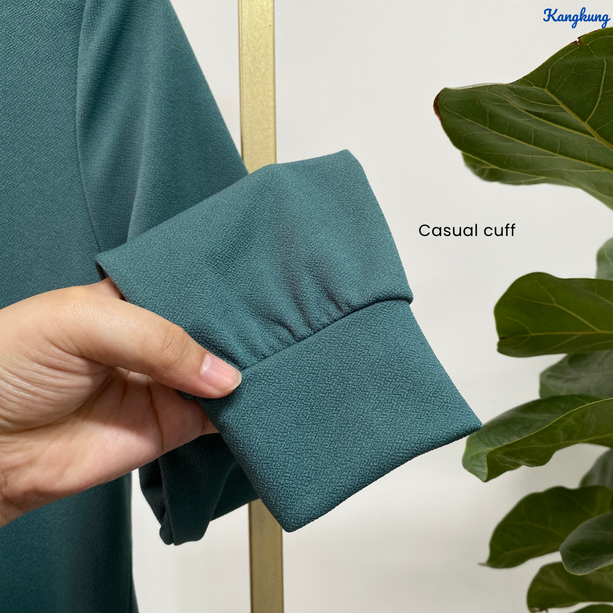 KANGKUNG MILAH CASUAL PLAIN SHIRT - KK119