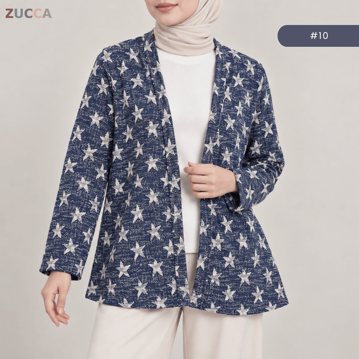 KANGKUNG DANIA MINIMALIST OPEN-FRONT CARDIGAN - KK127