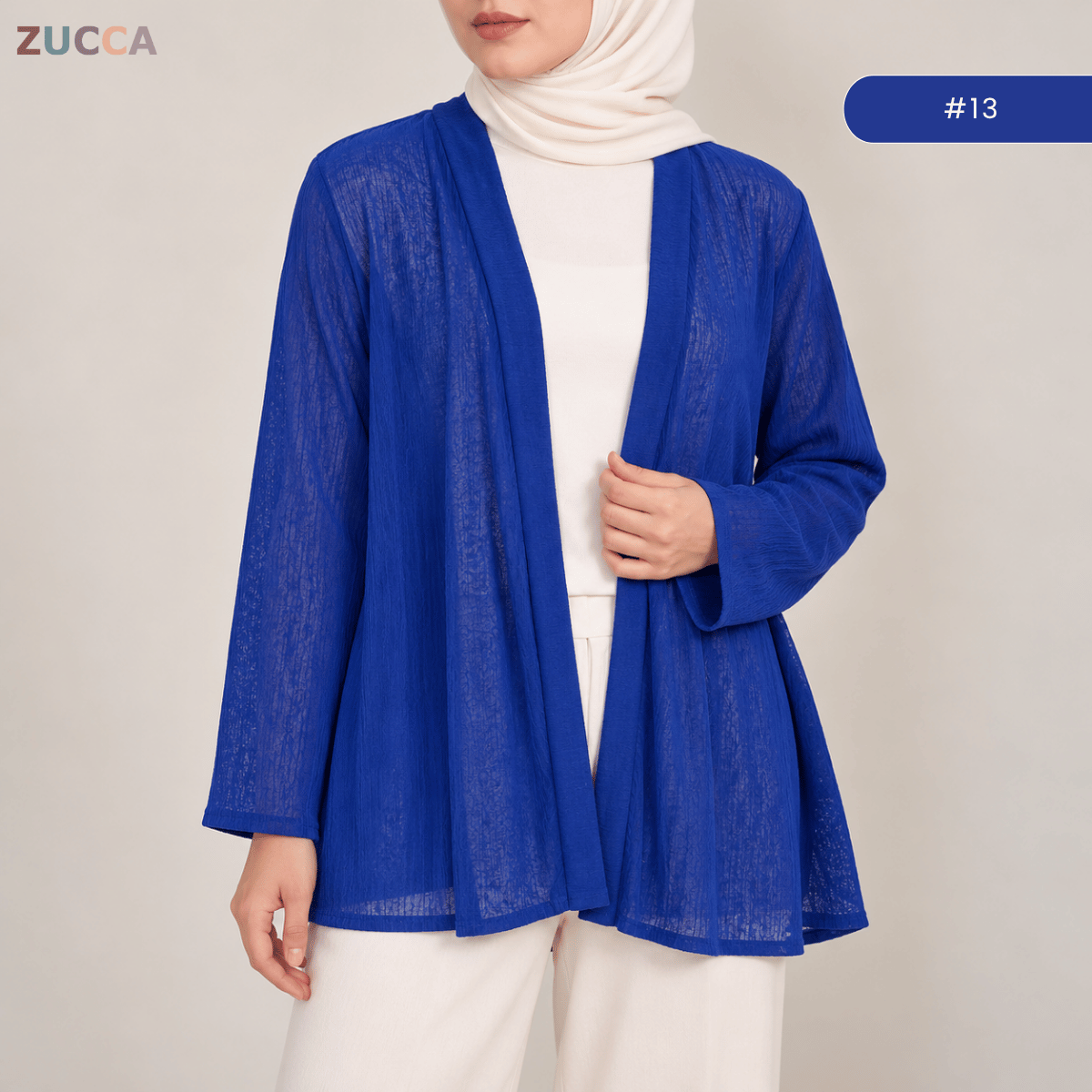 KANGKUNG DANIA MINIMALIST OPEN-FRONT CARDIGAN - KK127