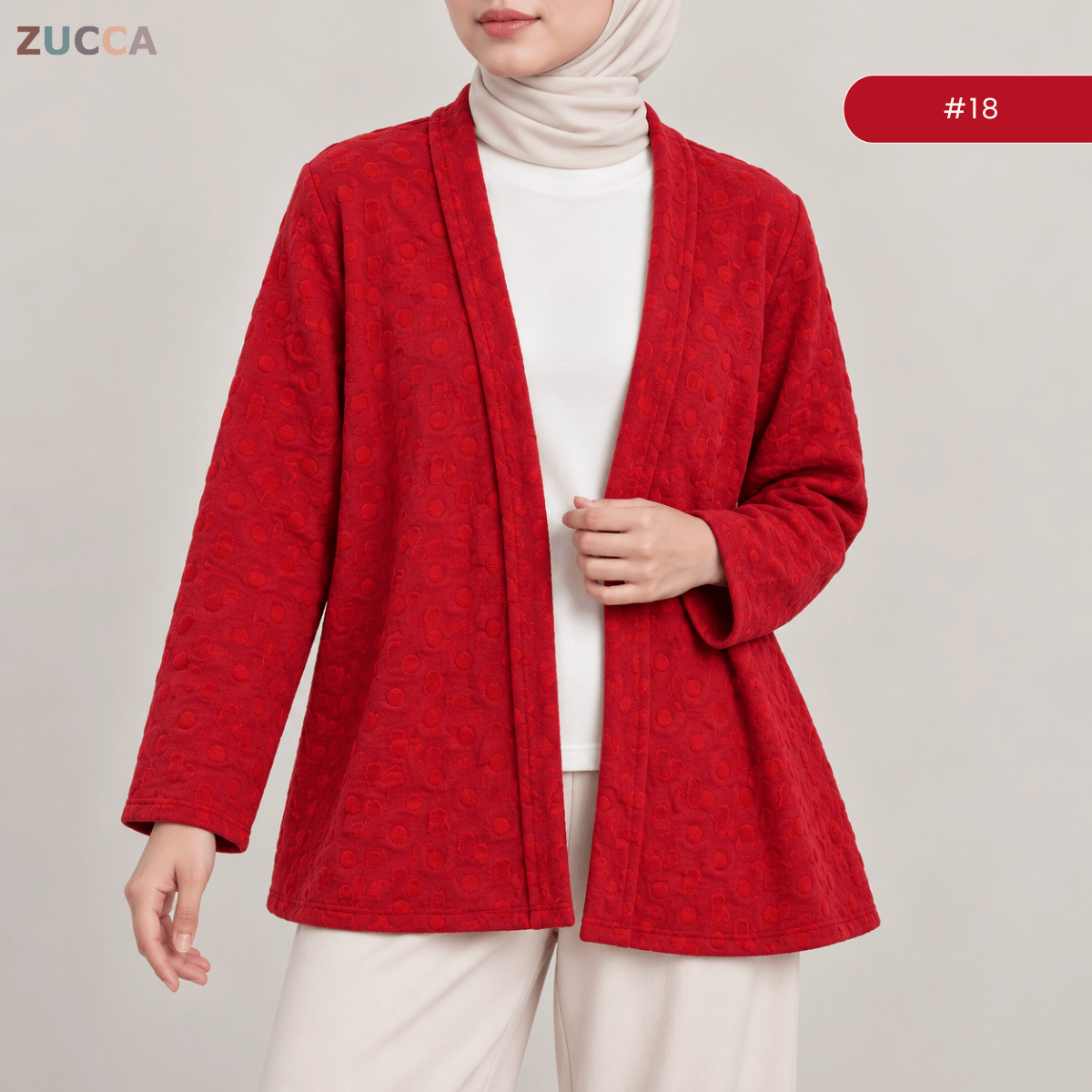 KANGKUNG DANIA MINIMALIST OPEN-FRONT CARDIGAN - KK127
