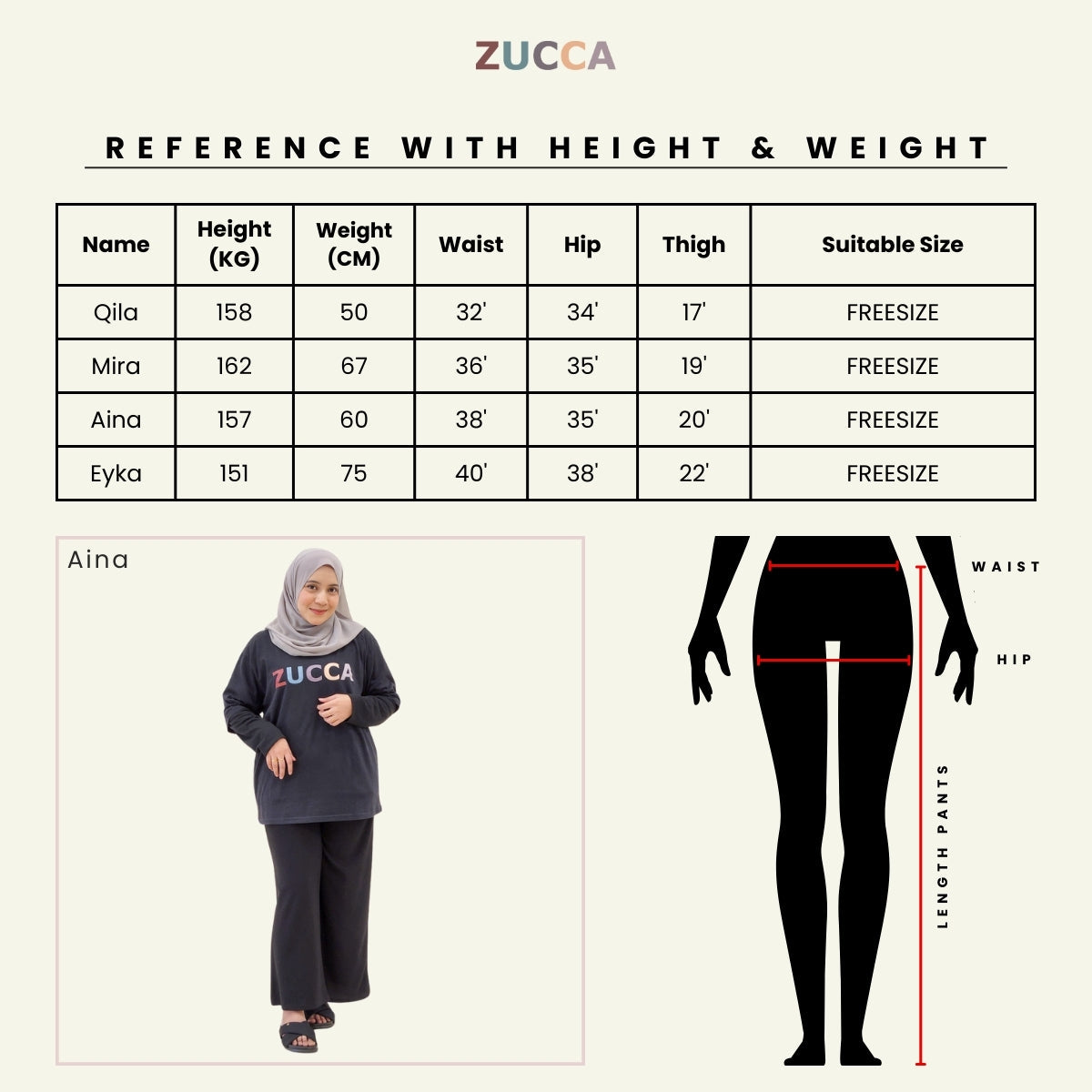 ZUCCA Milaa Bootcut Stretchable Pants L010/018205/00621