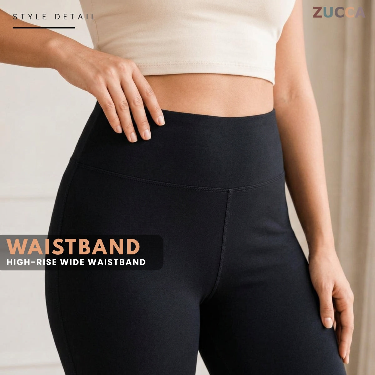 ZUCCA PLUS SIZE COTTON LEGGING (M-6XL) - LG001