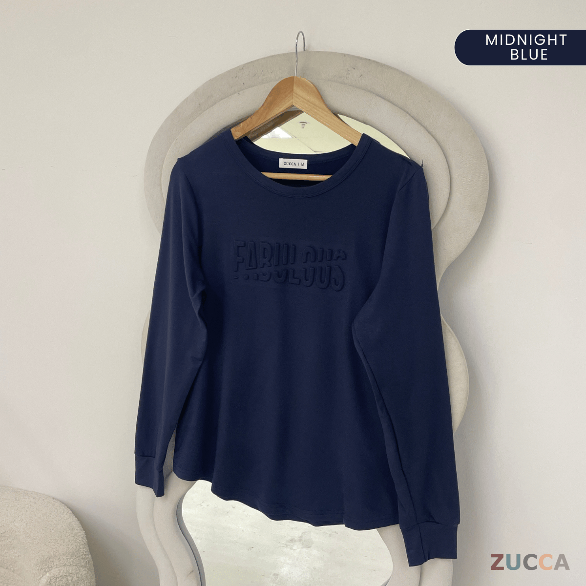 ZUCCA TERICA KEMEJA BLOUSE KASUAL BALDU - MA009