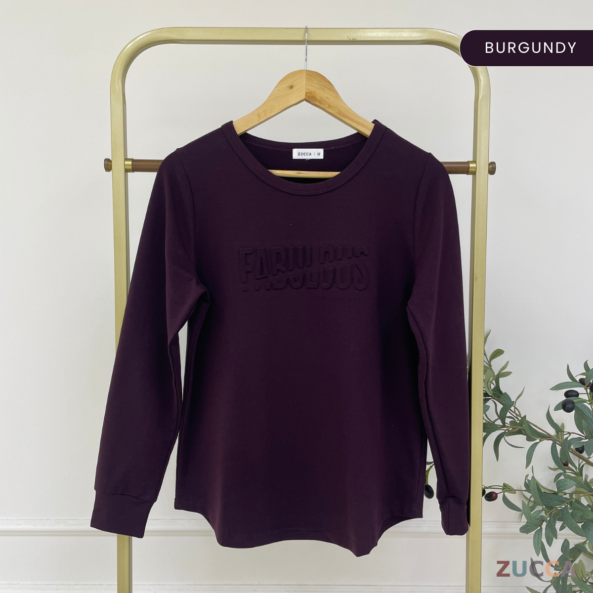 ZUCCA TERICA KEMEJA BLOUSE KASUAL BALDU - MA009