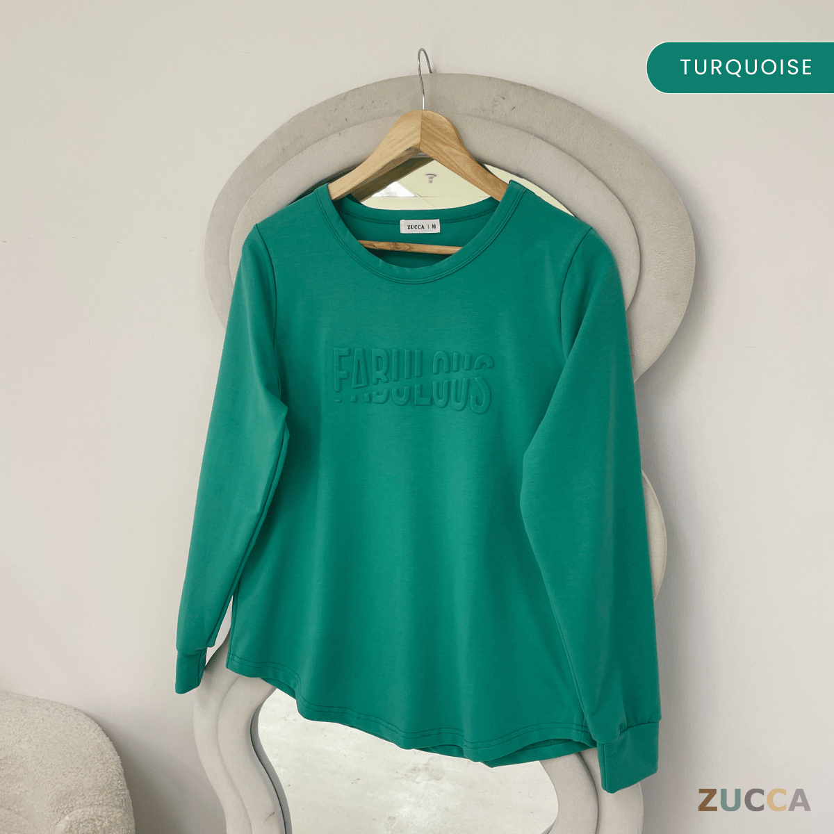 ZUCCA TERICA KEMEJA BLOUSE KASUAL BALDU - MA009