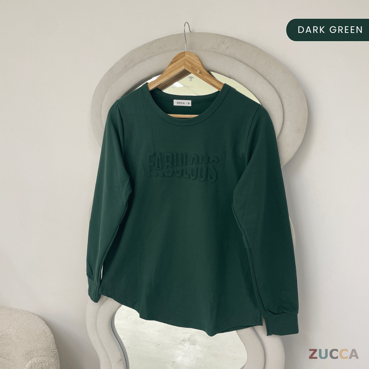 ZUCCA TERICA KEMEJA BLOUSE KASUAL BALDU - MA009