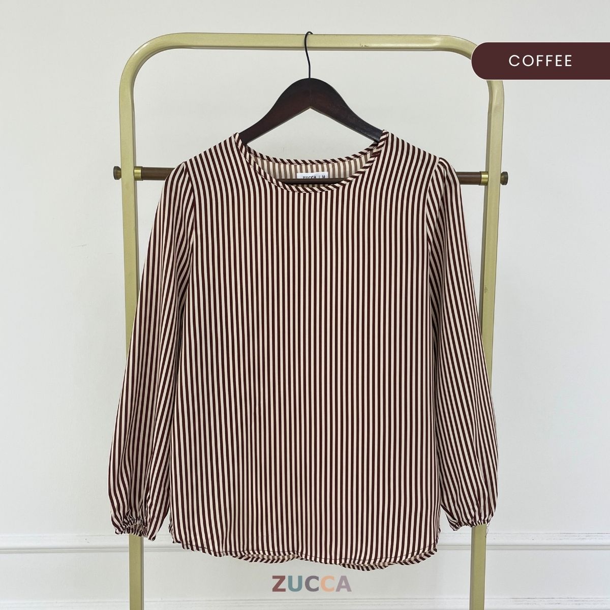 ZUCCA NAMI COTTON STRIPE WOMEN BLOUSE - MA044