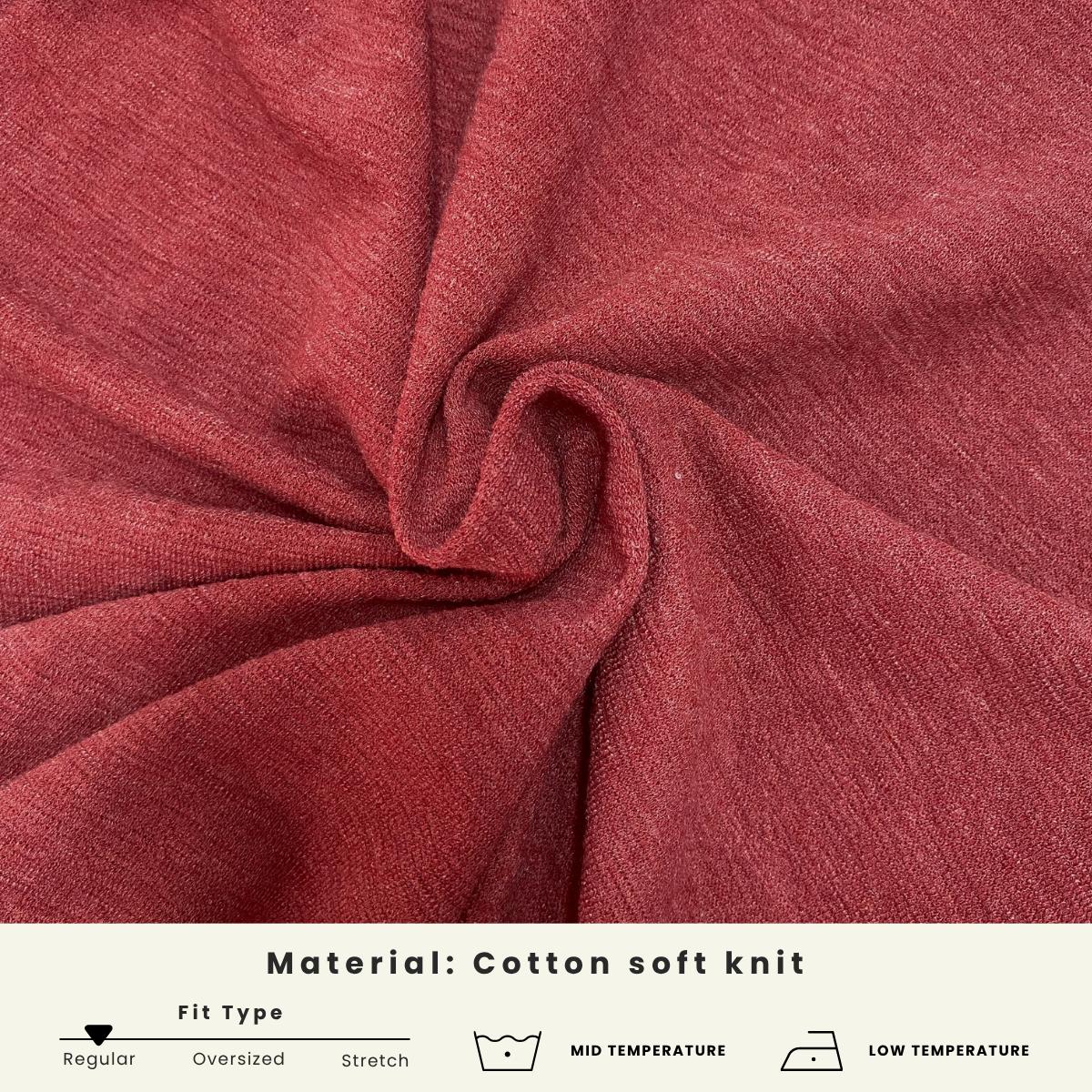 ZUCCA LUWINA EMBROIDERY BOW DETAIL KNIT SHIRT - MA049