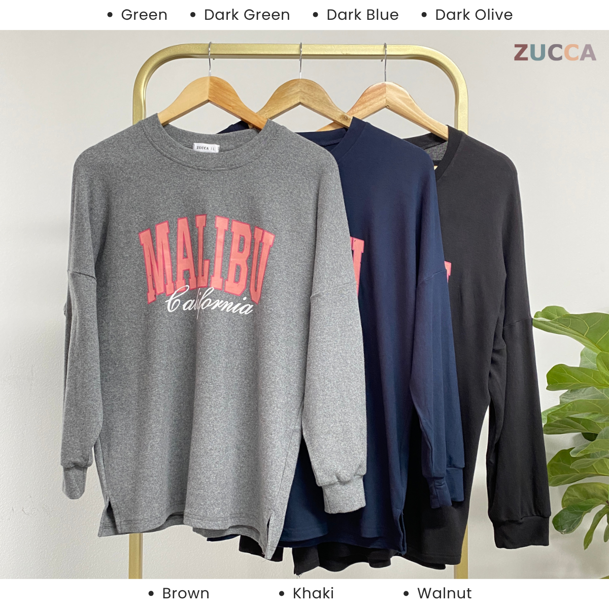 ZUCCA MELANIE KEMEJA GRAFIK KASUAL - MA054