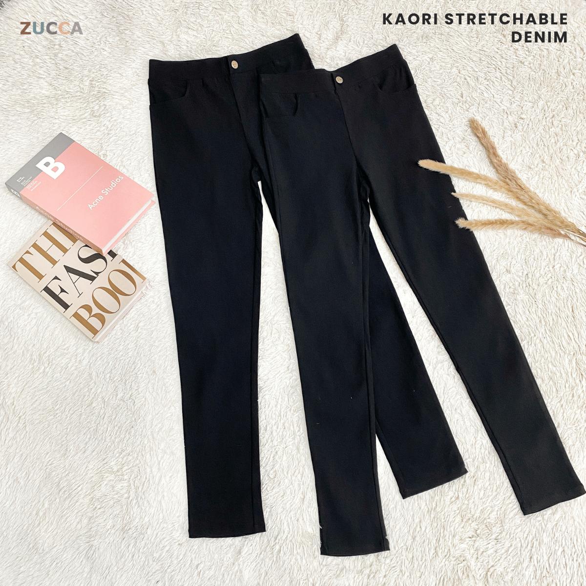 ZUCCA KAORI STRETCHABLE DENIM PANT-MA058