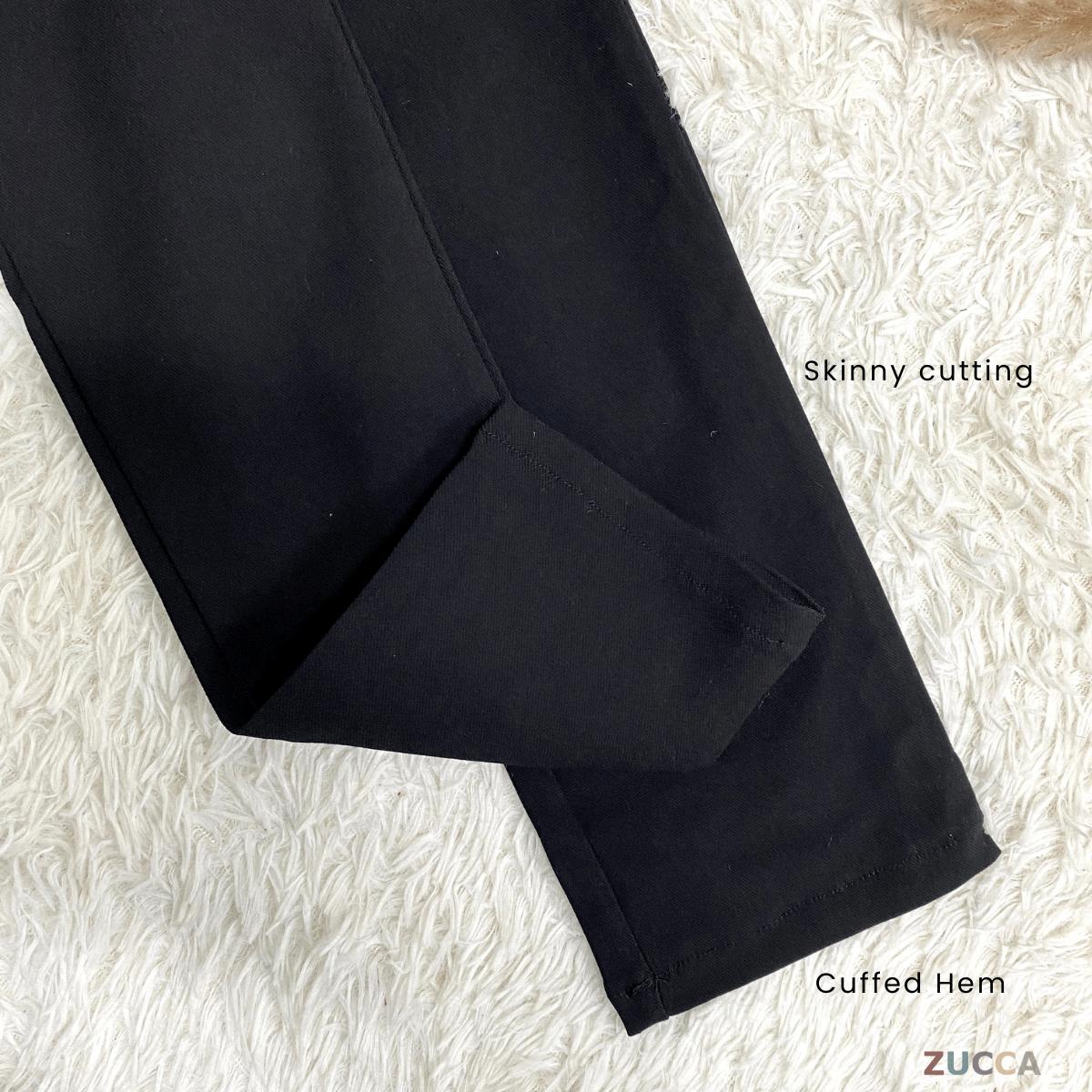 ZUCCA KAORI STRETCHABLE DENIM PANT-MA058