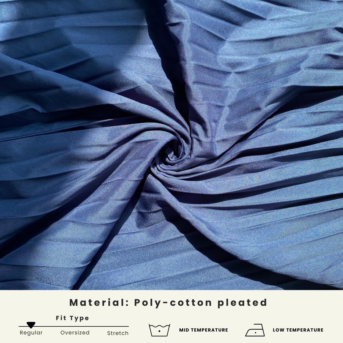 ZUCCA HANEE FLOWY PLEATED MAXI SKIRT - MA061