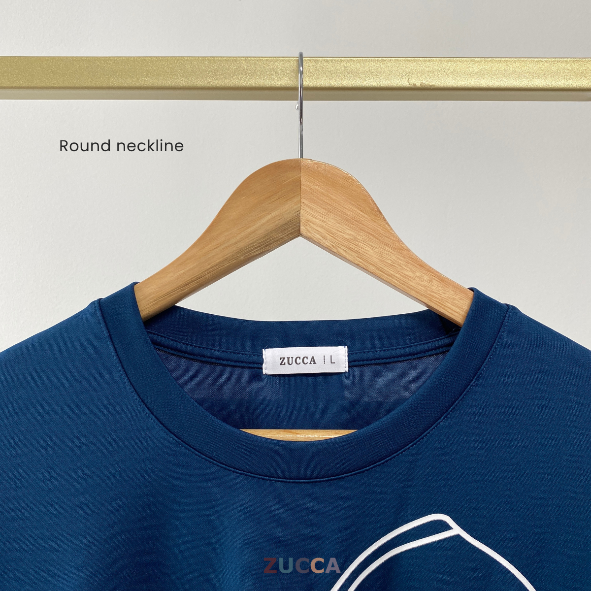 ZUCCA MONICA KEMEJA KASUAL BERCORAK REBEN - MA070